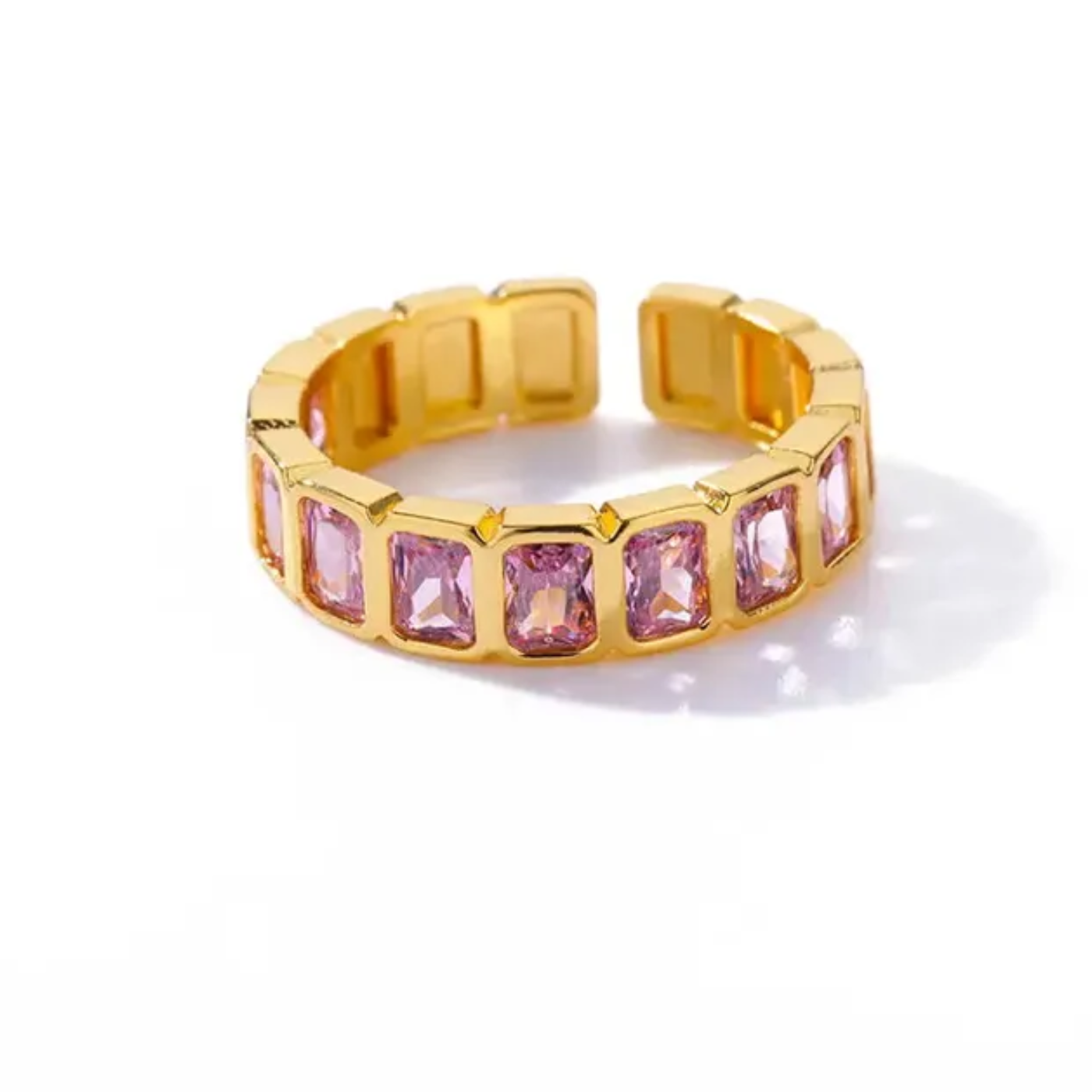 Rosé Open Cuff Ring