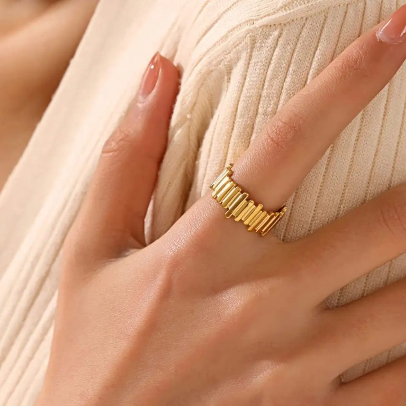 Skyline Open Cuff Ring