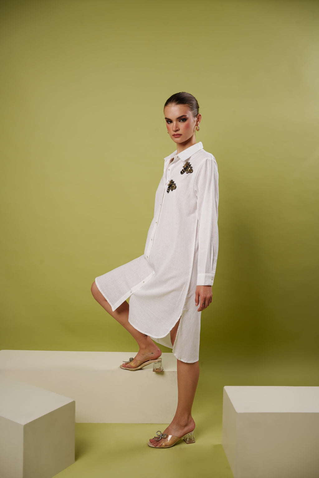 Queen Bee shirt dress