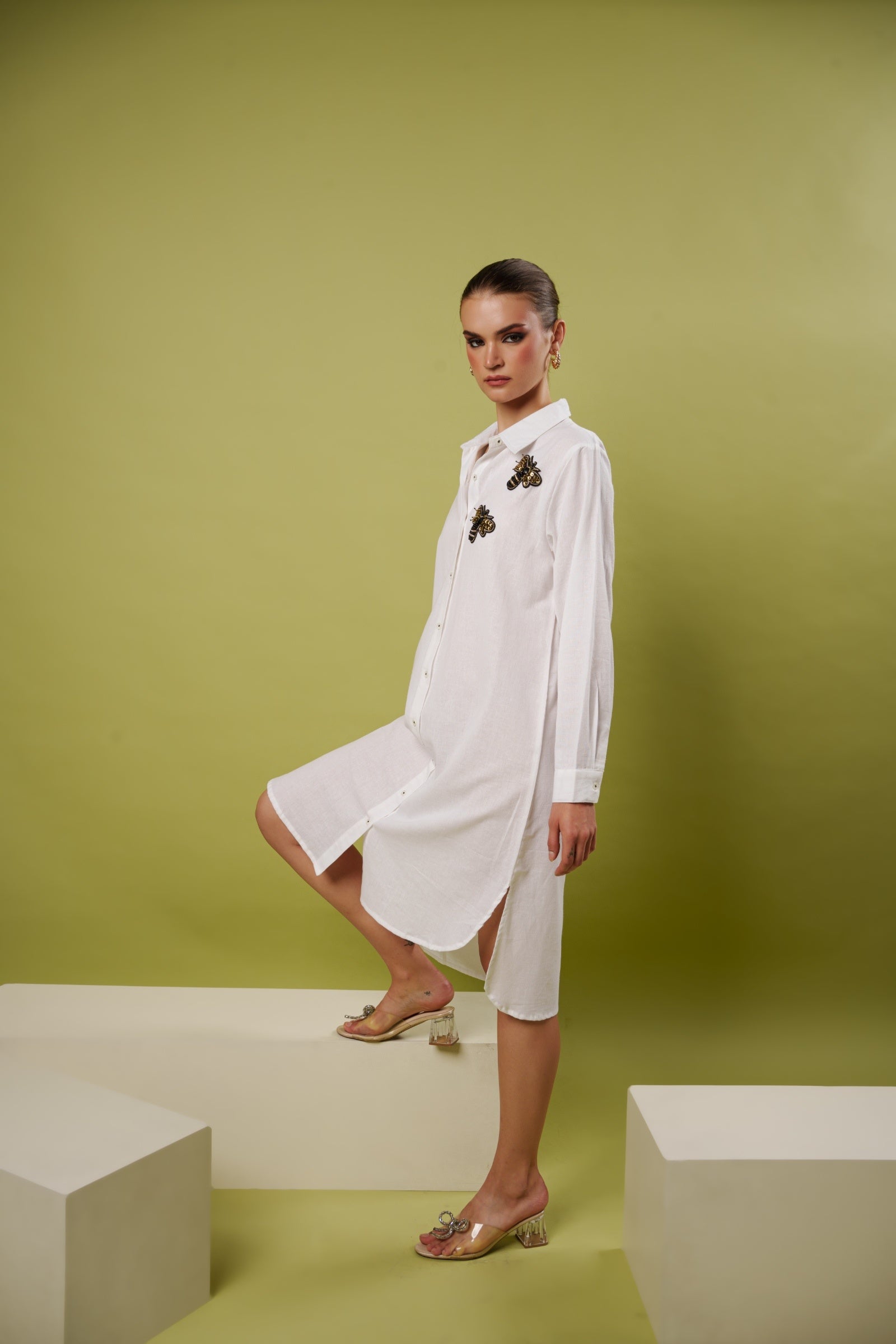 Queen Bee shirt dress