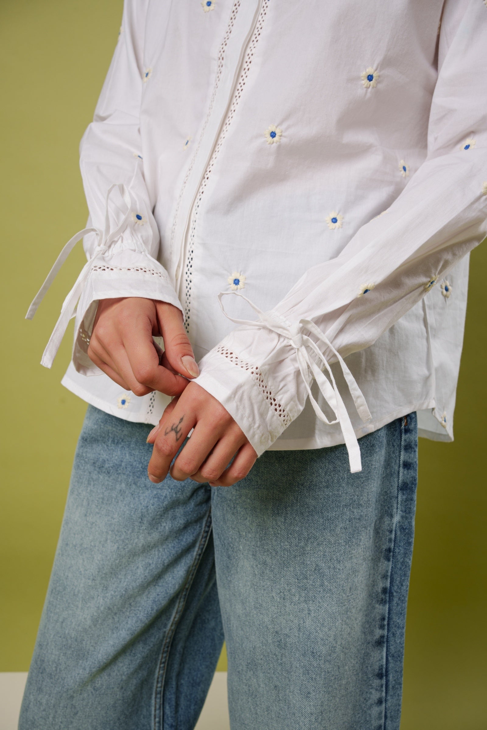 Whispering bloom shirt