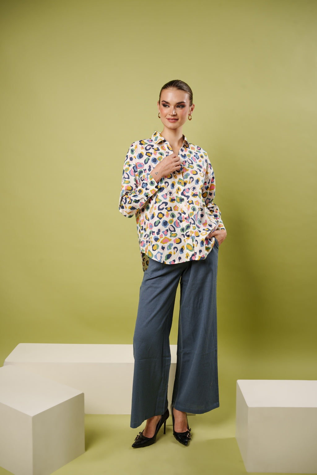 Savannah stitch shirt