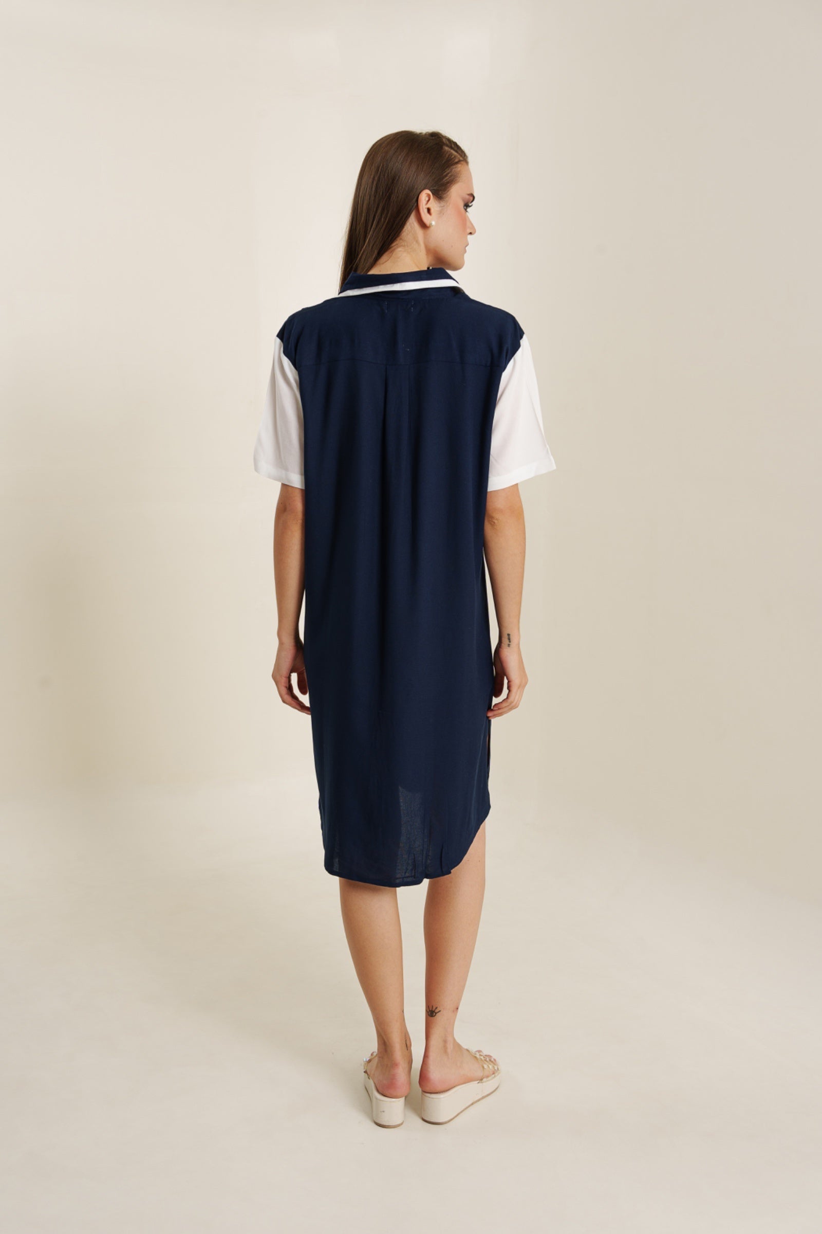 Split Hue tunic dress