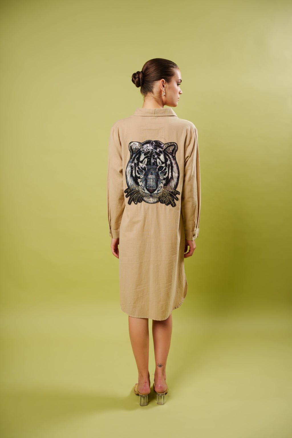 Wild Majesty shirt dress