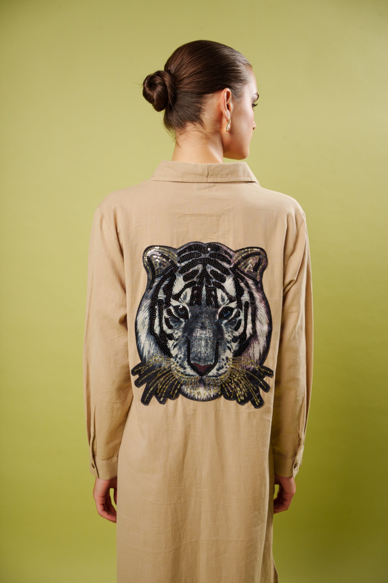 Wild Majesty shirt dress