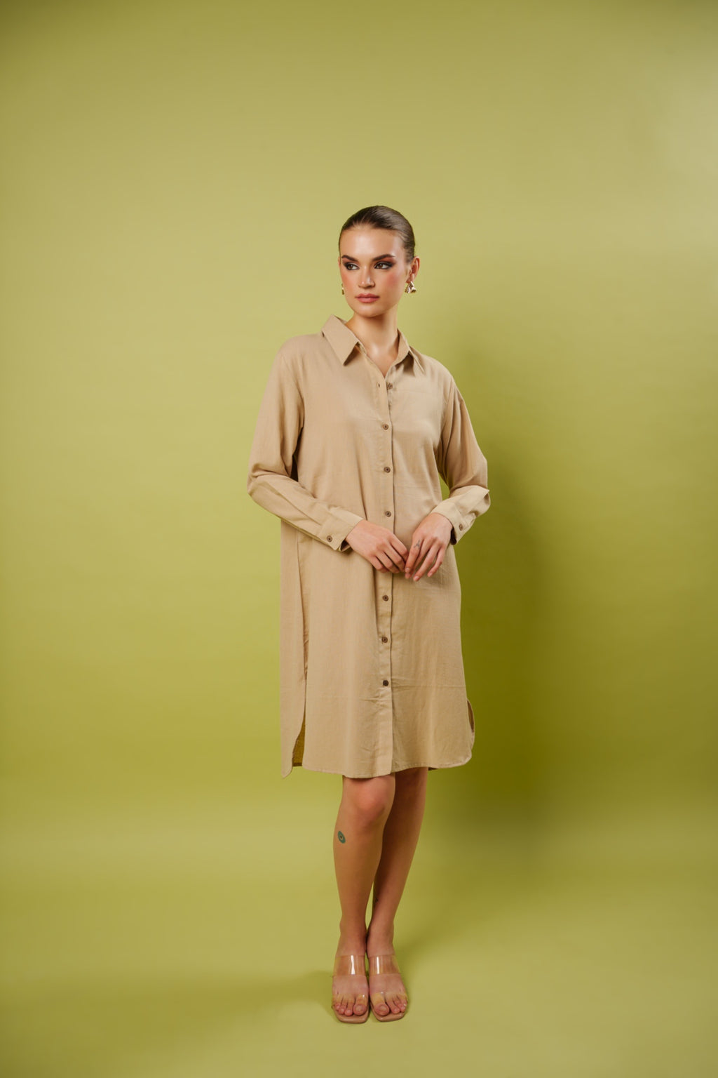 Wild Majesty shirt dress