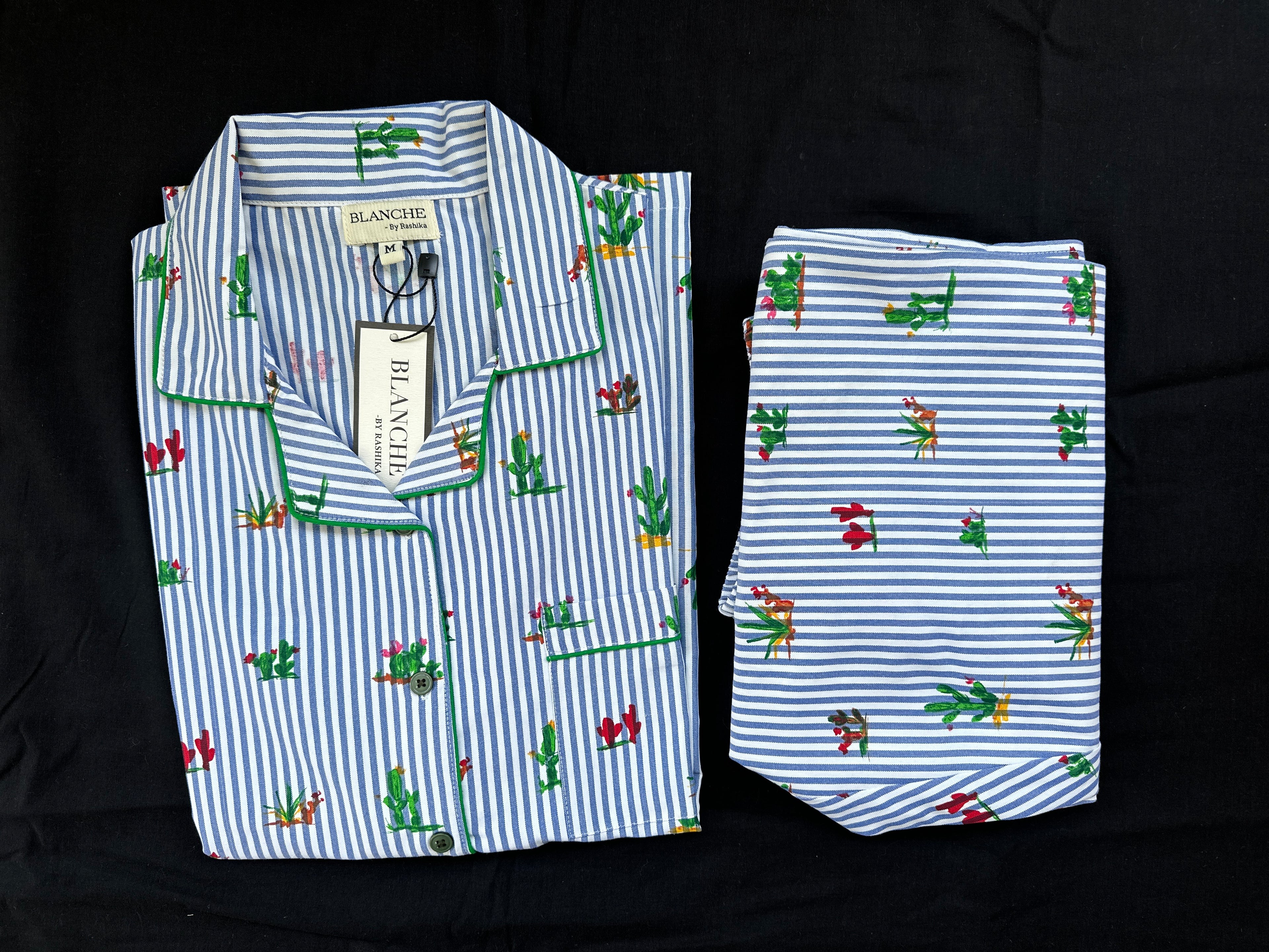 Desert Stripe Sleep Notched Collar Set