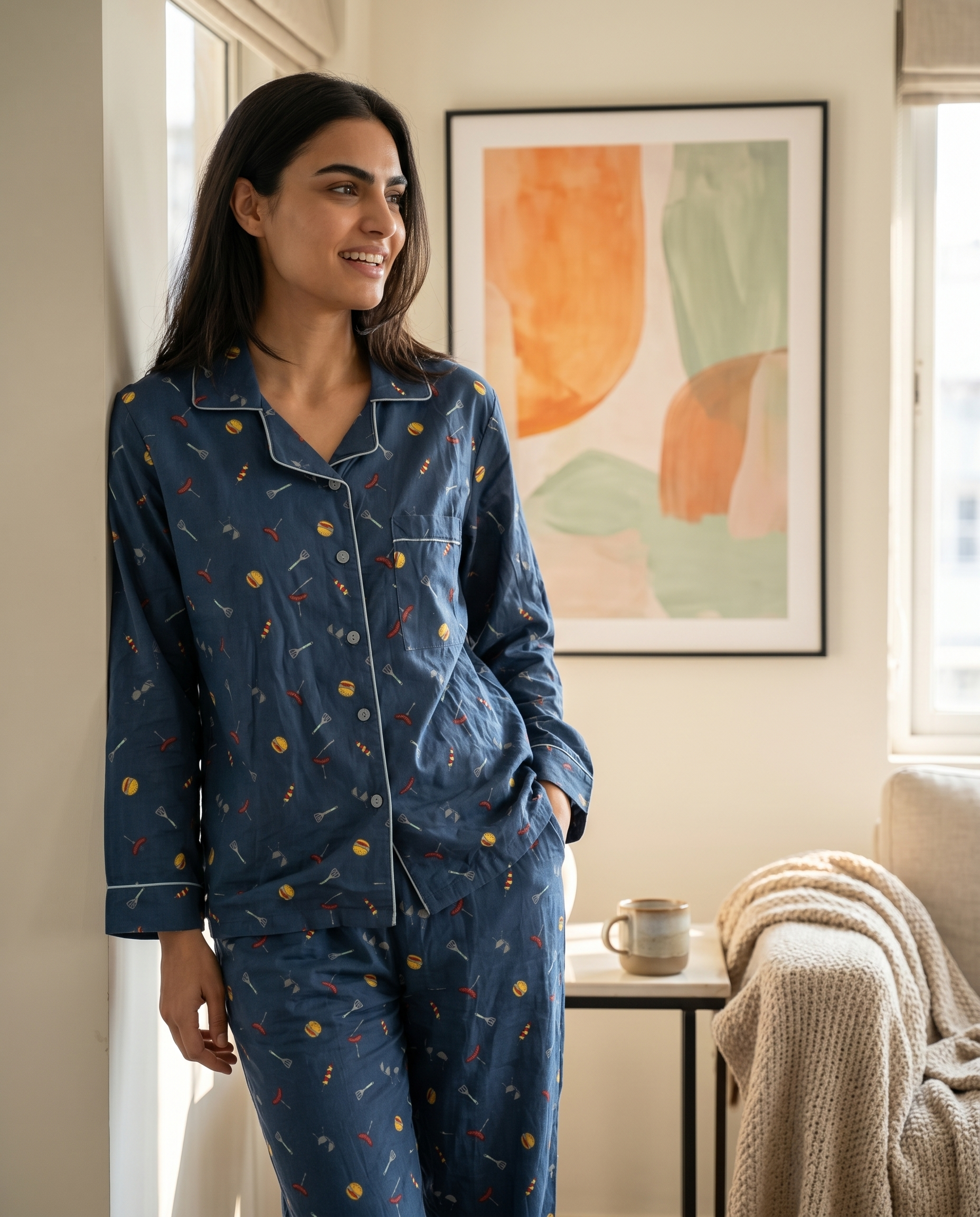 Midnight Snack Notched Collar Set