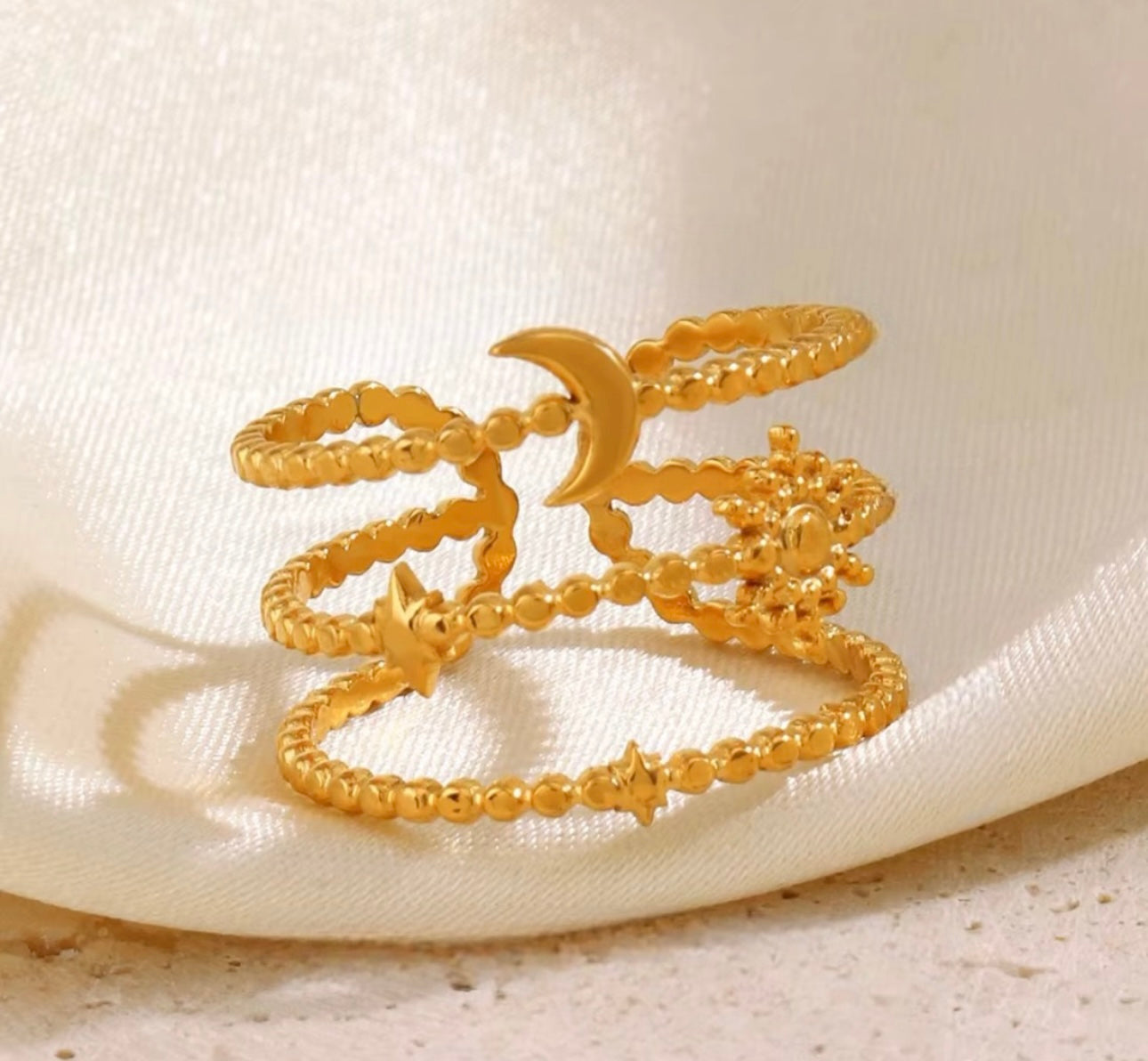 Astra Wrap Celestial Ring