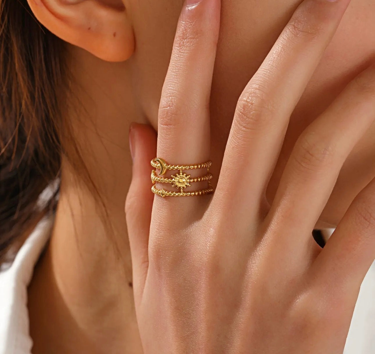 Astra Wrap Celestial Ring