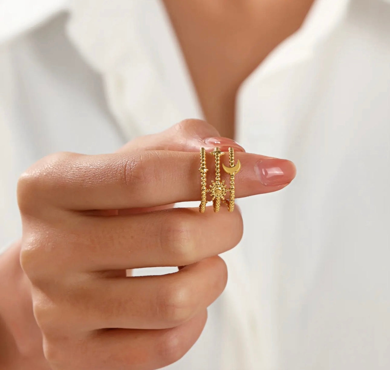 Astra Wrap Celestial Ring