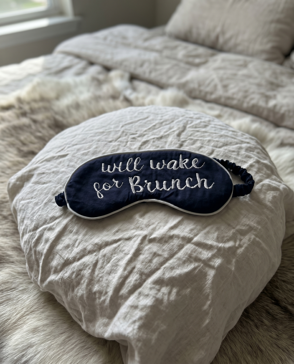 Will wake for Brunch eye mask