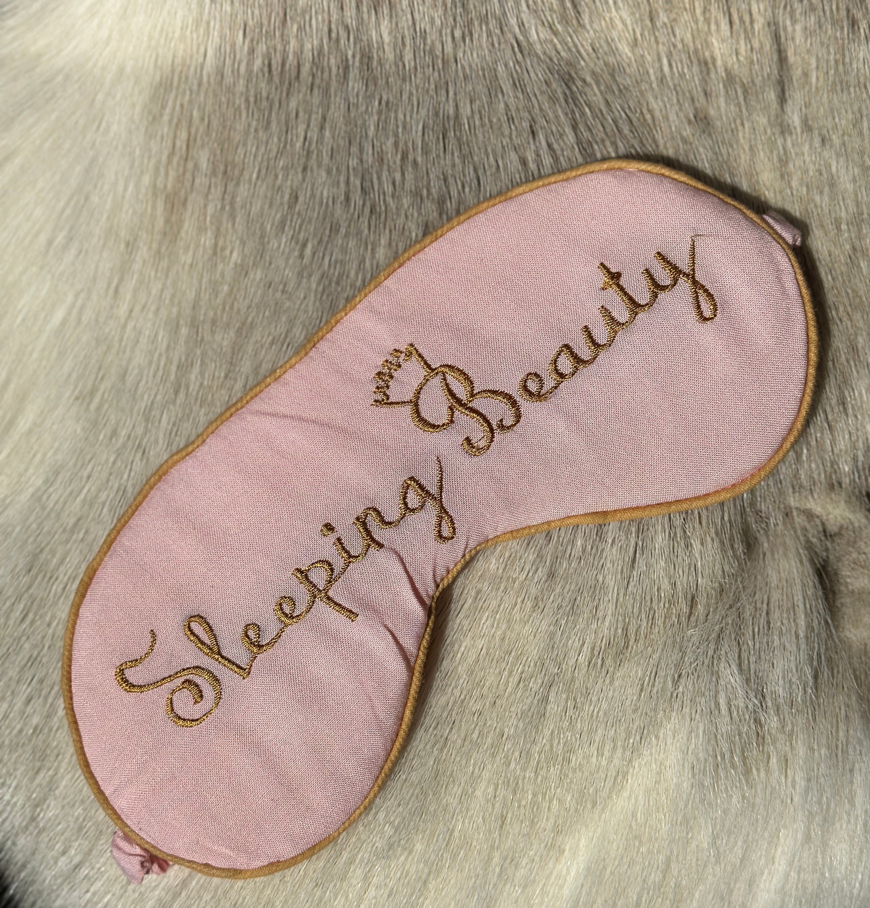Sleeping beauty eye mask