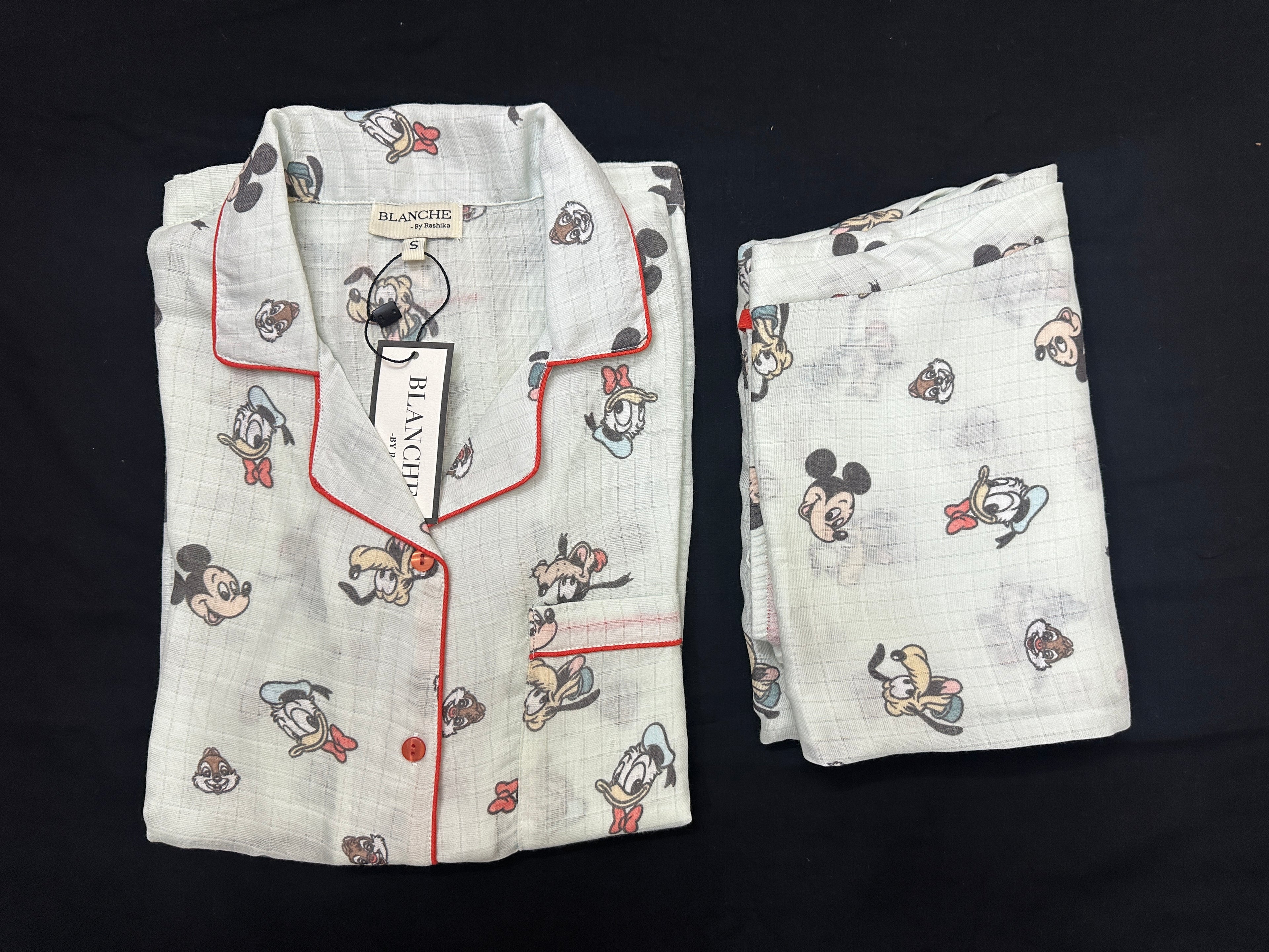 Mickey & Friends Notched Collar Set