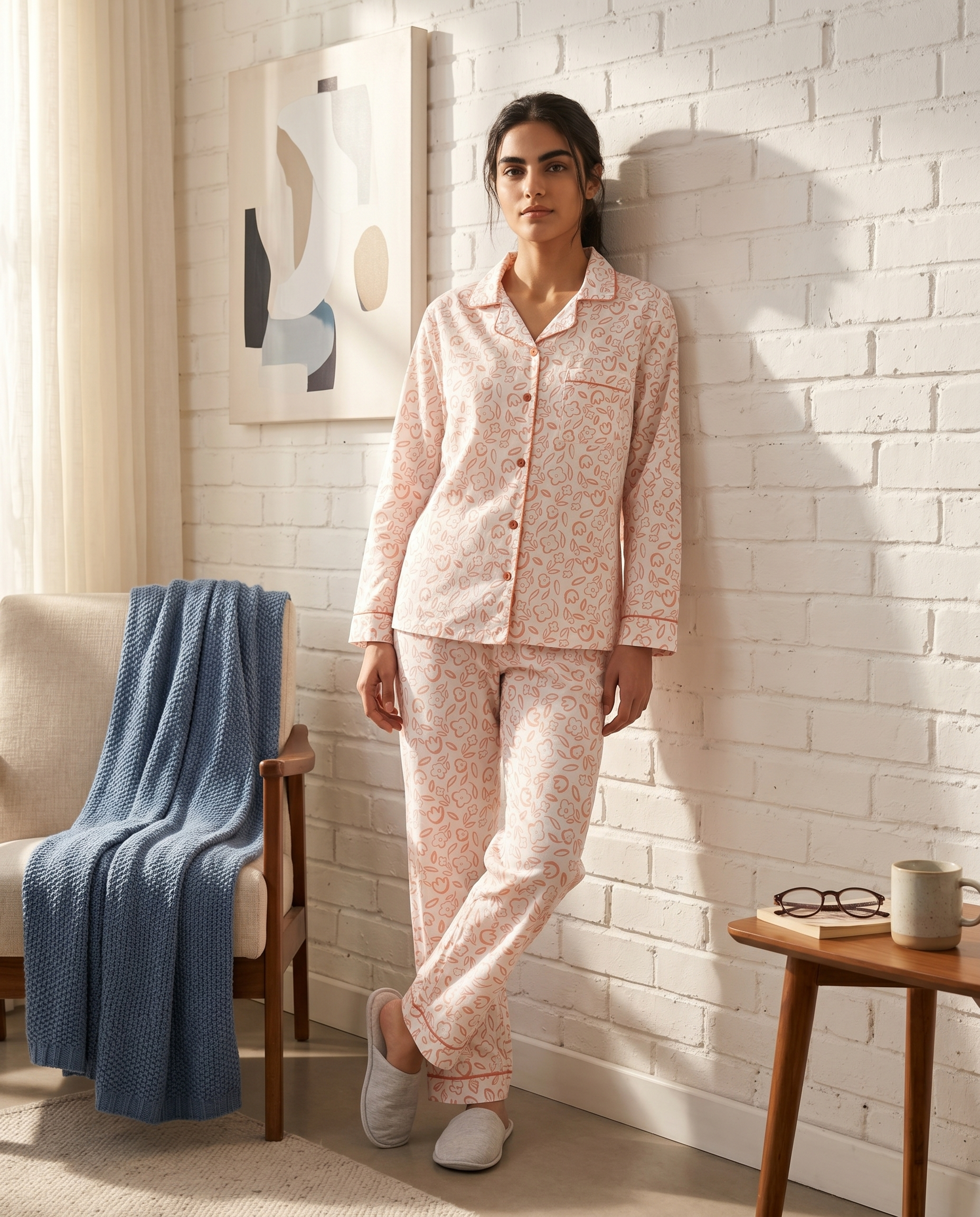 Terracotta Dream Notched Collar Set