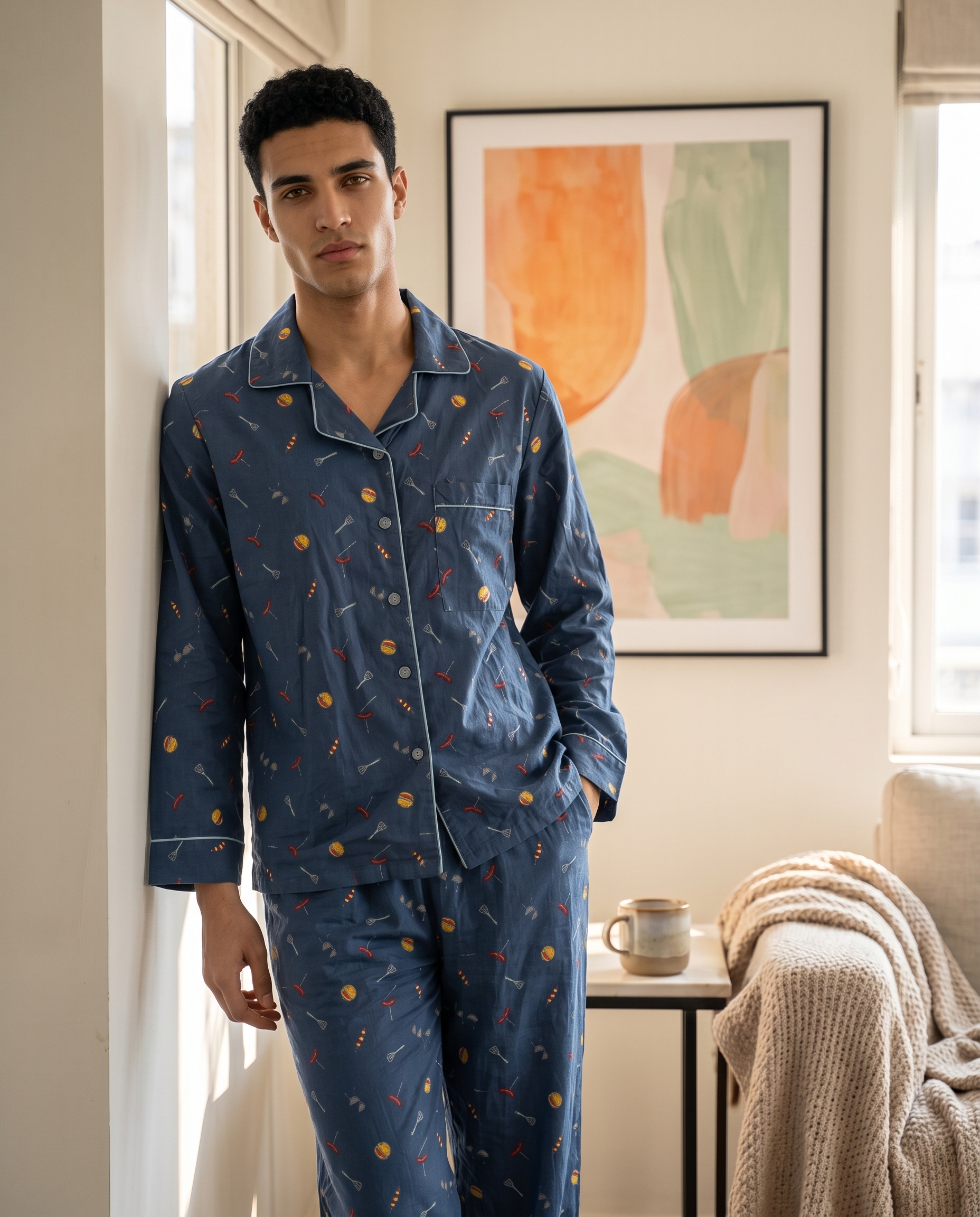 Midnight Snack Notched Collar Set