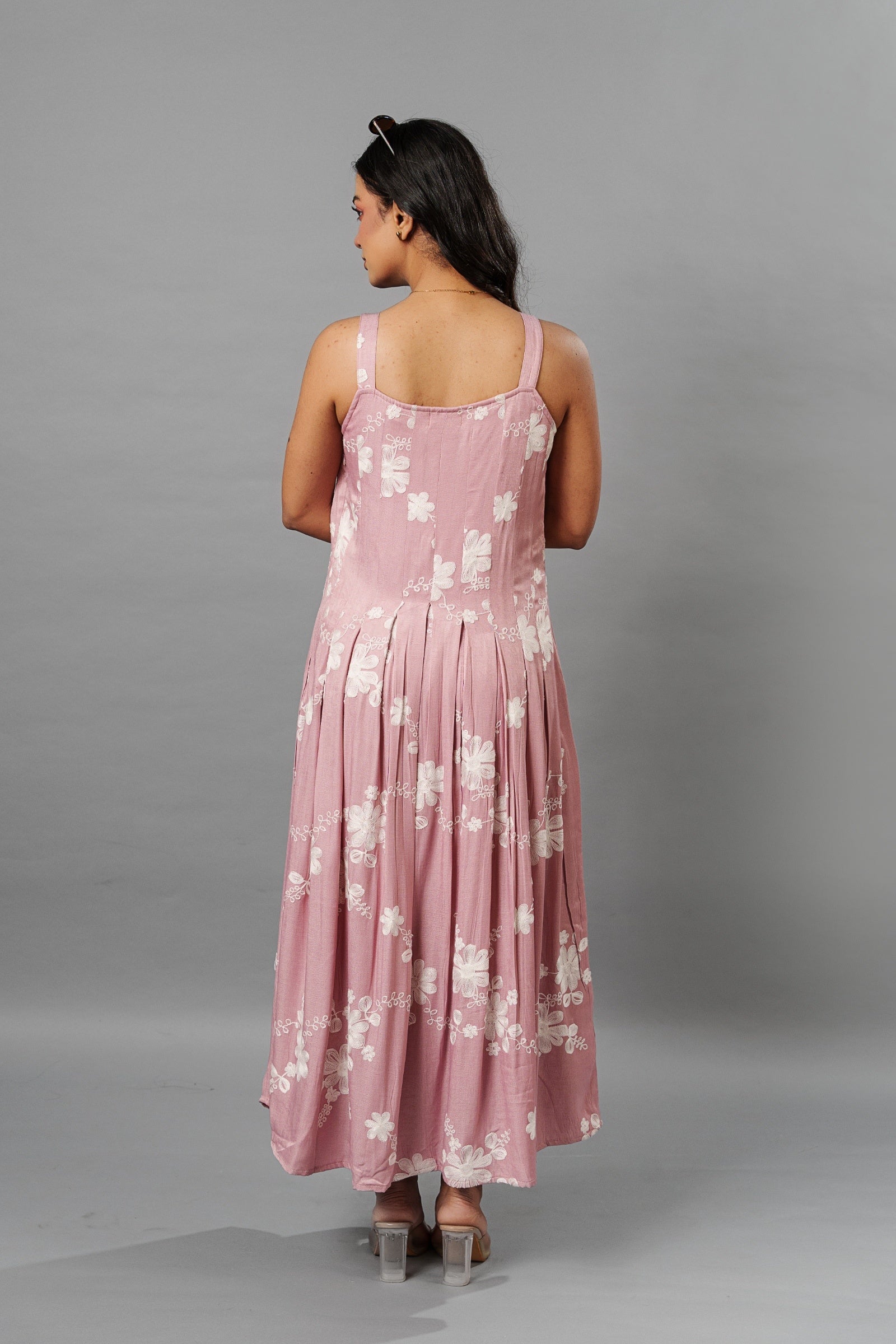 Floral Cascade Dress