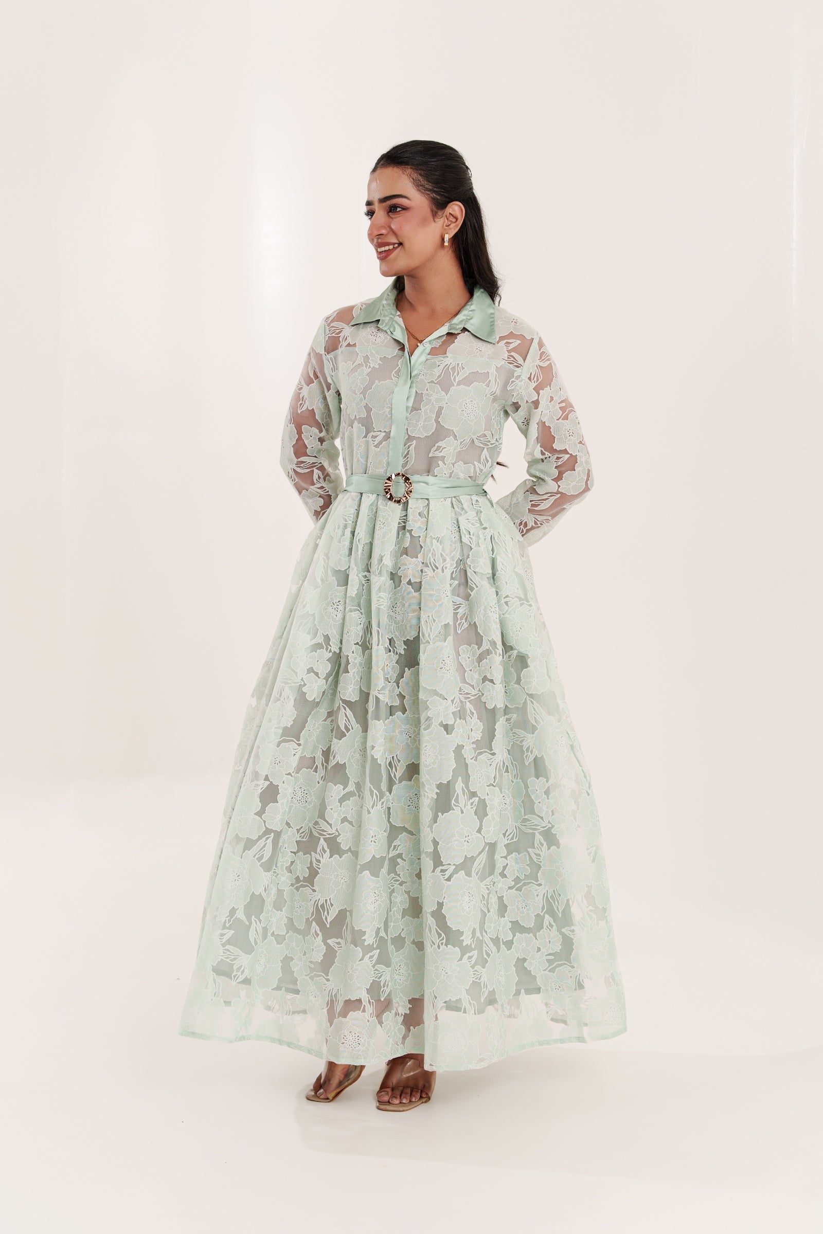 Powder Bloom Dress