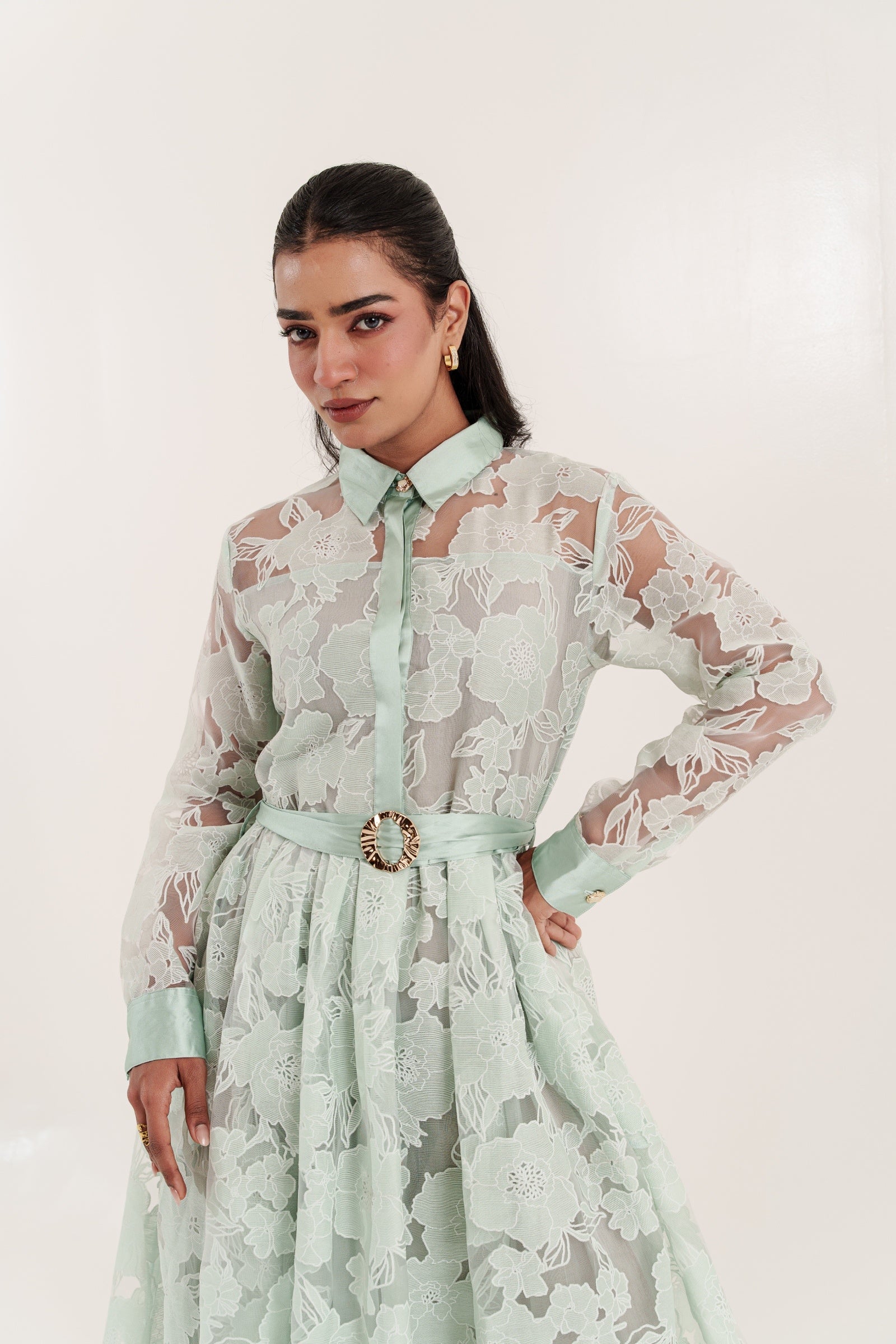 Powder Bloom Dress
