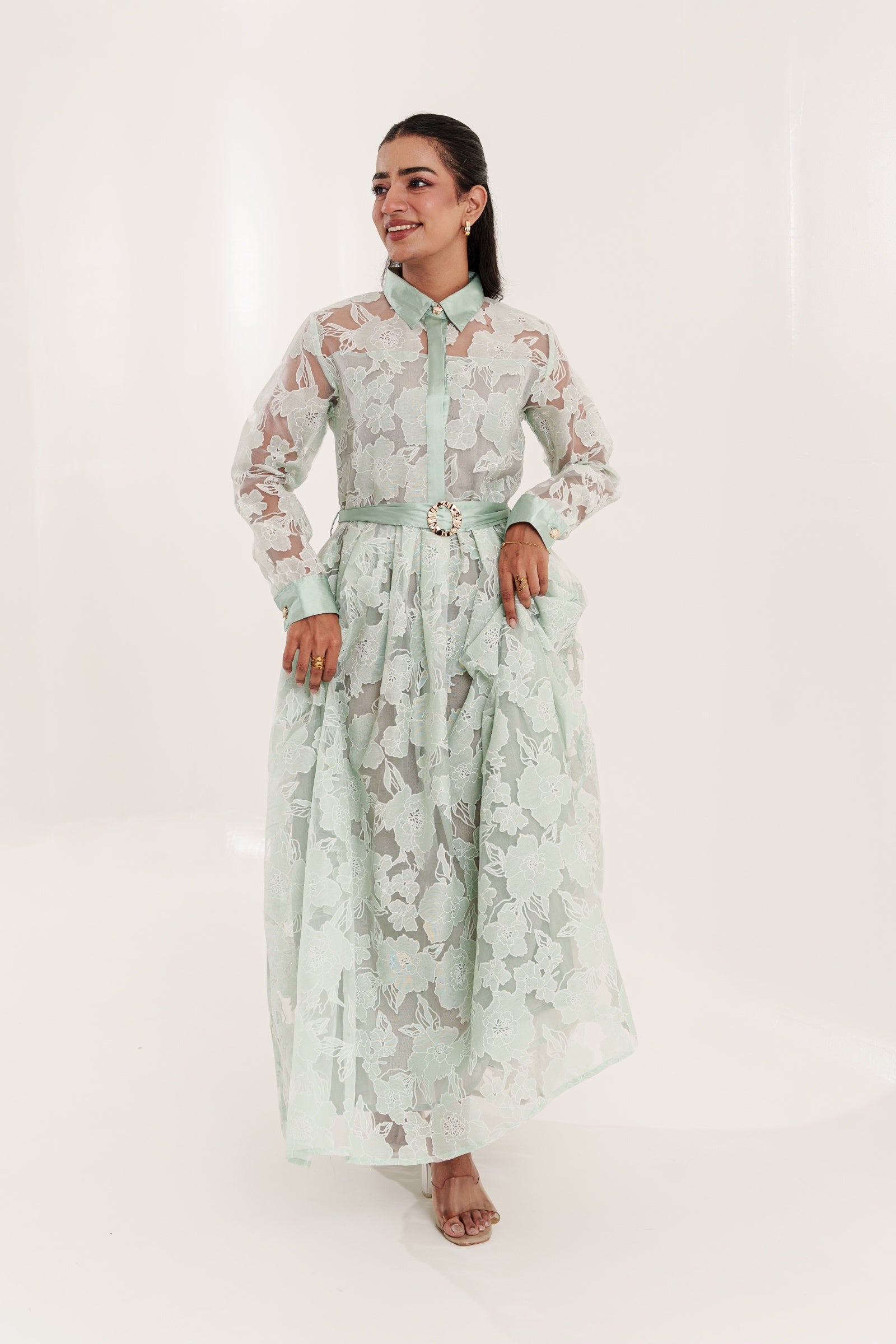 Powder Bloom Dress