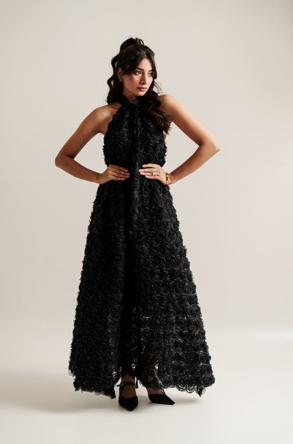 Noire Bloom Dress