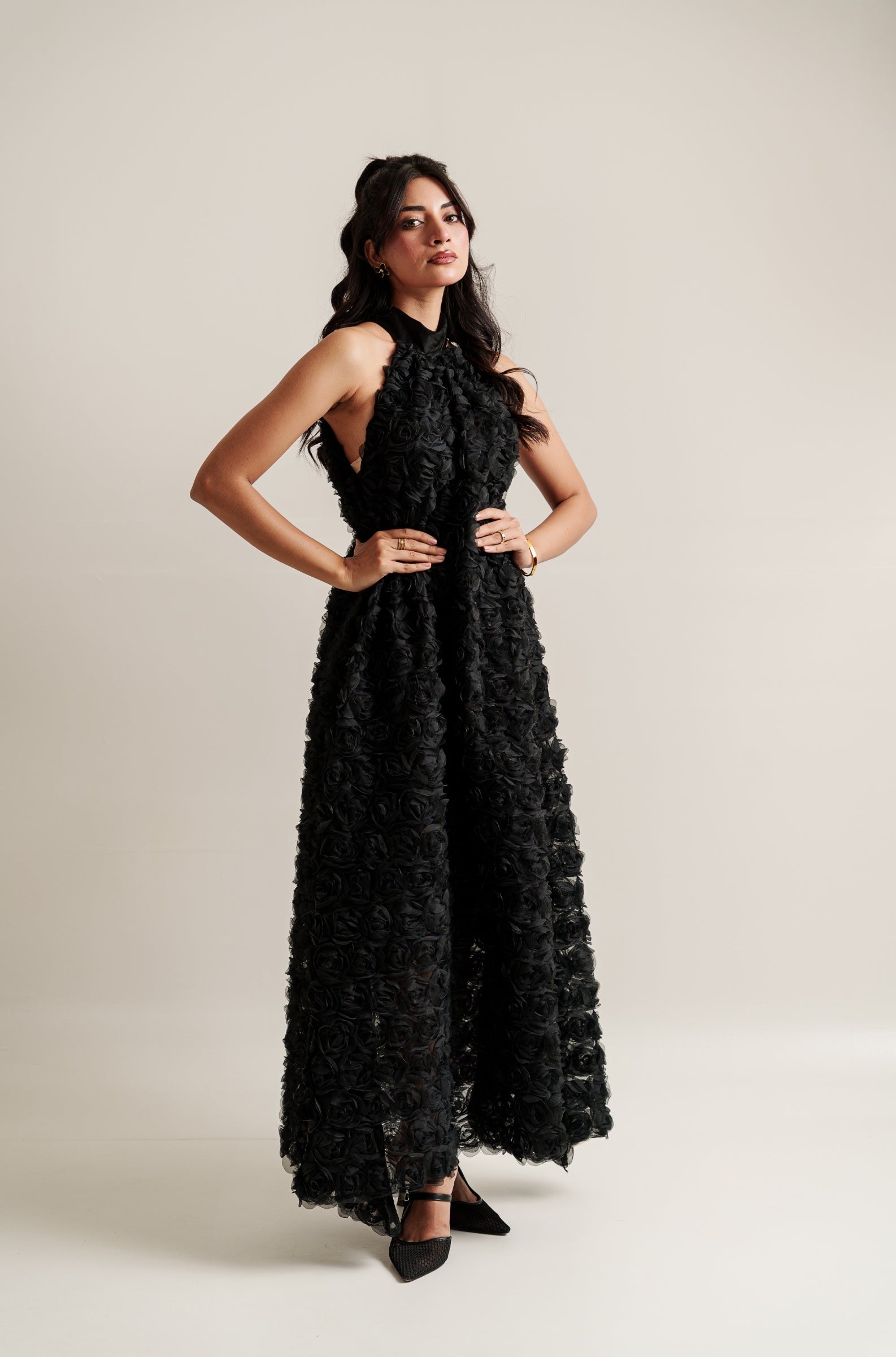 Noire Bloom Dress