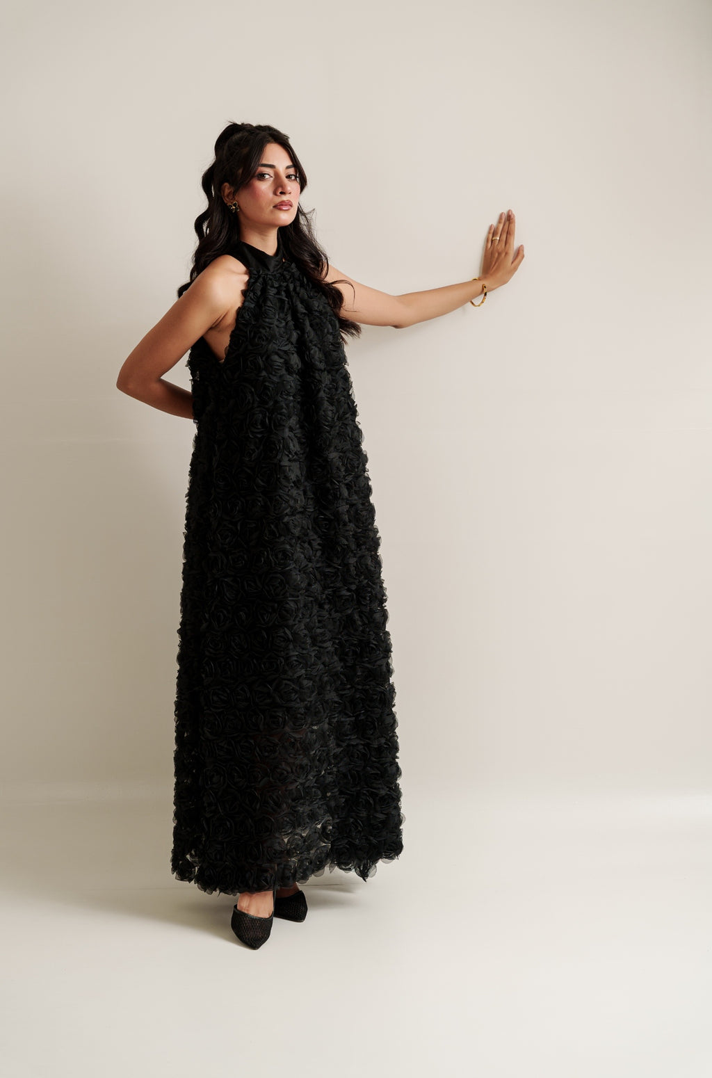 Noire Bloom Dress