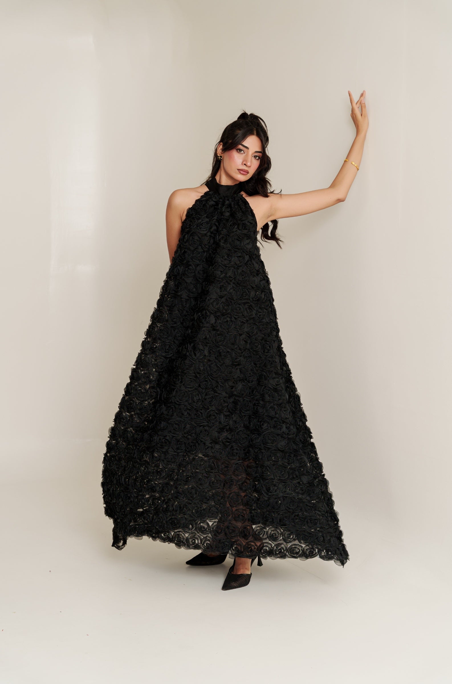 Noire Bloom Dress