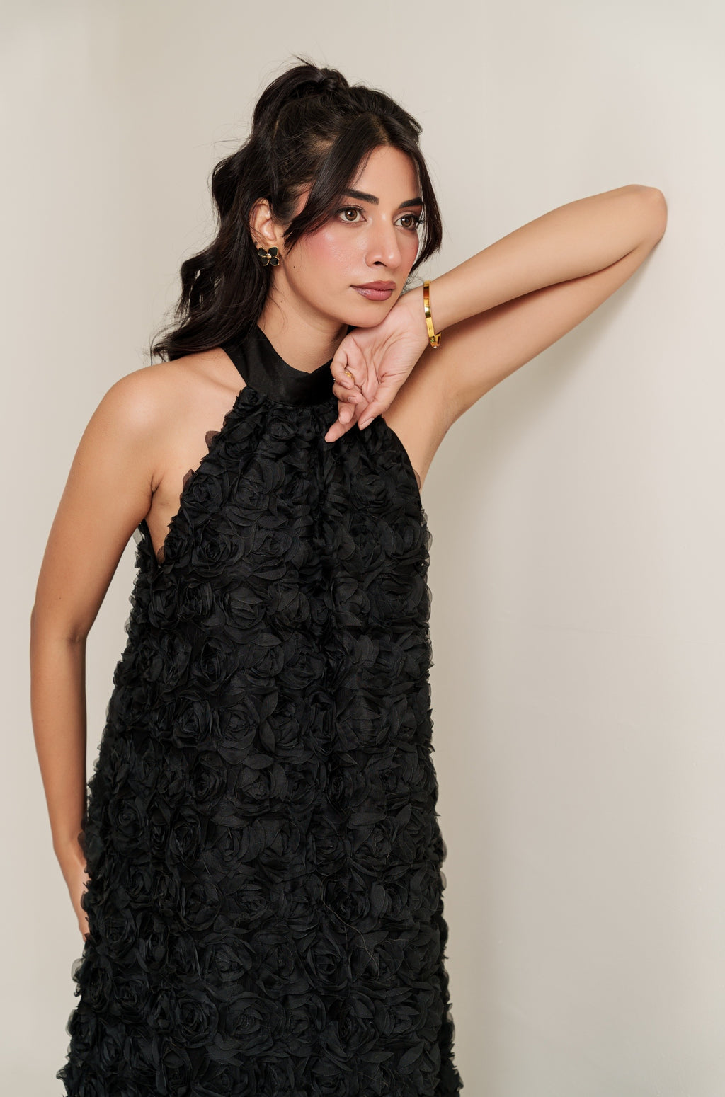 Noire Bloom Dress