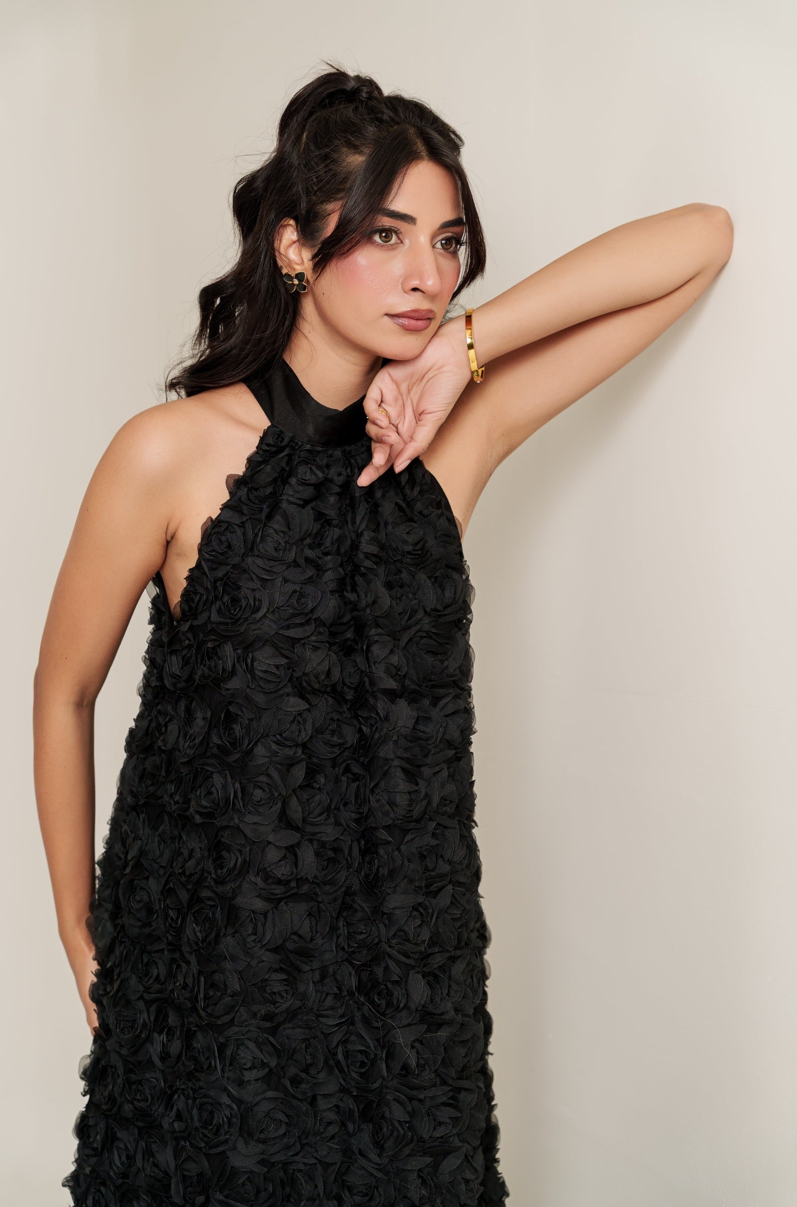Noire Bloom Dress