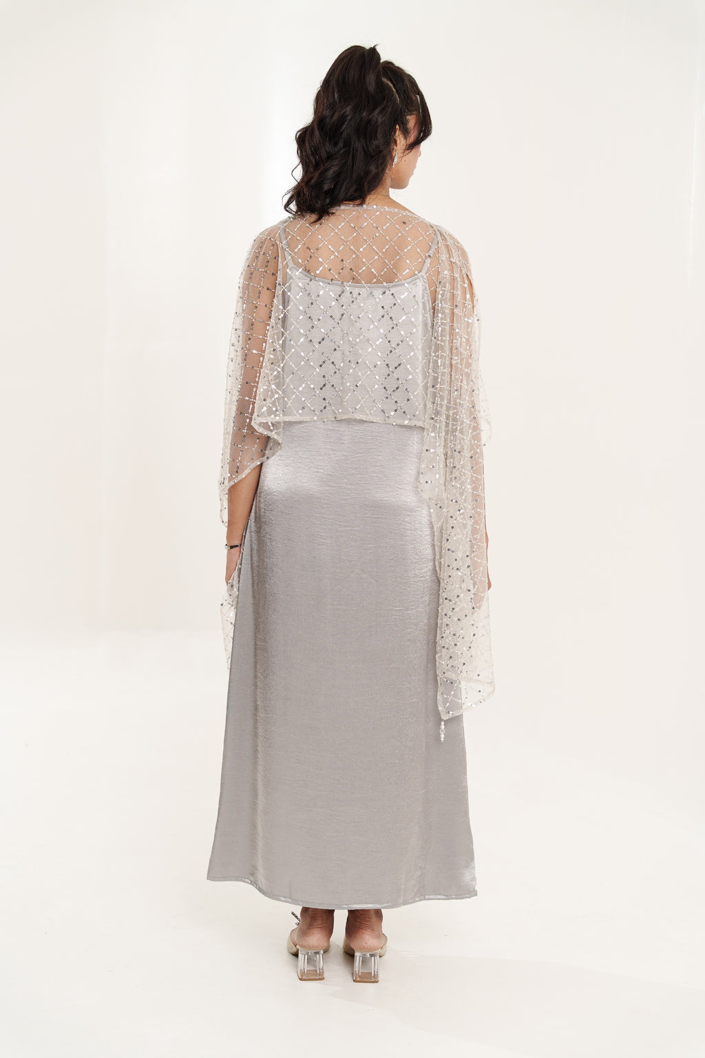 Celeste Cape Dress