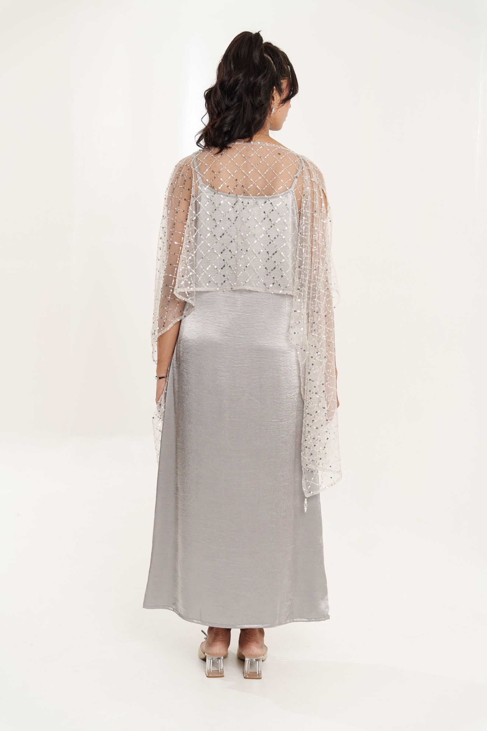 Celeste Cape Dress