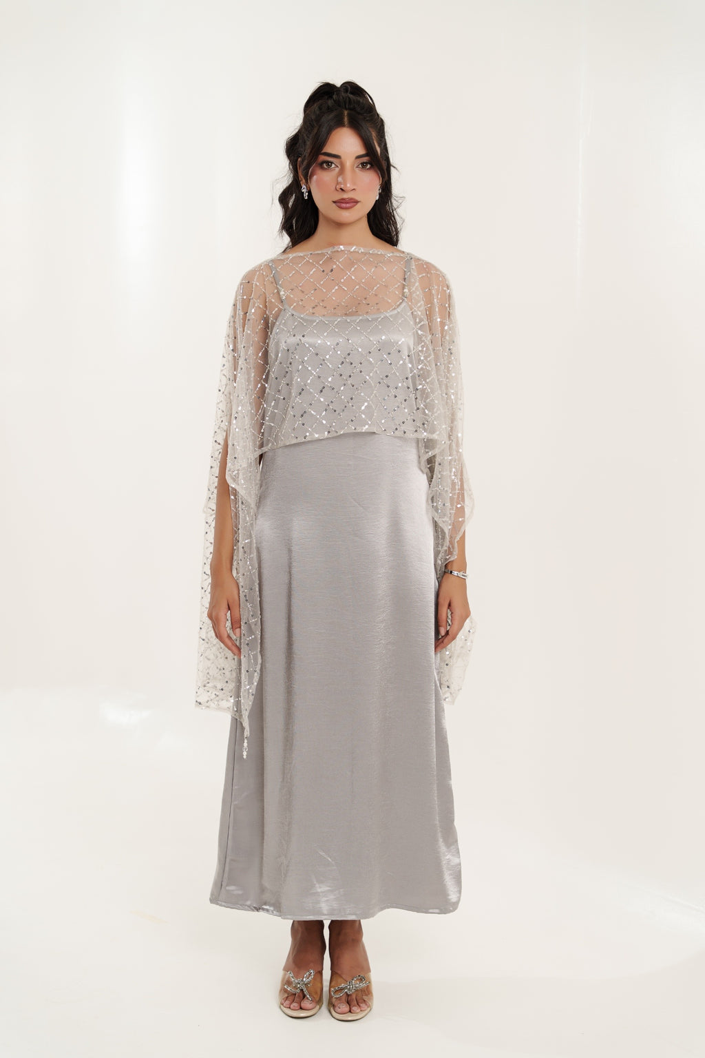 Celeste Cape Dress
