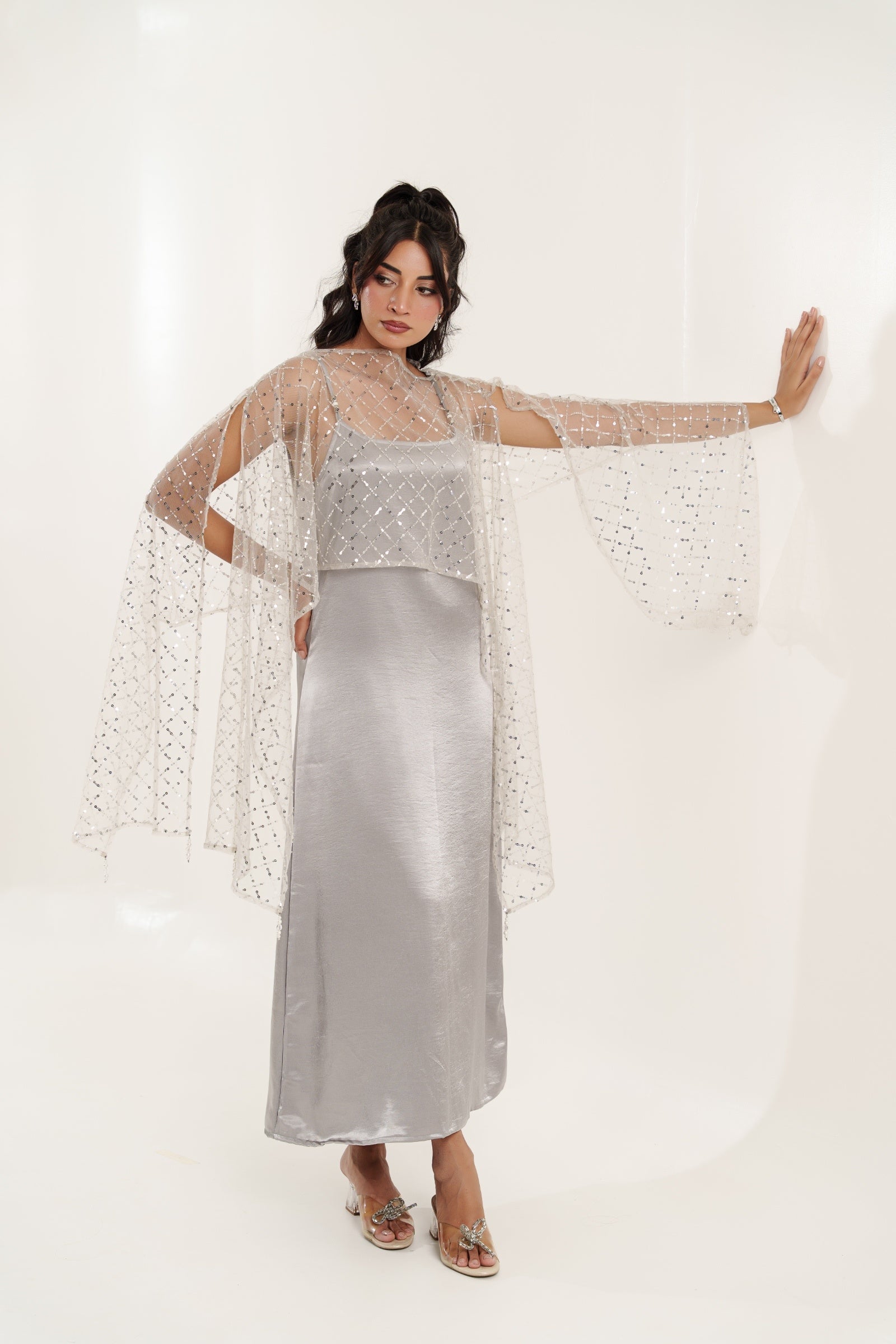 Celeste Cape Dress