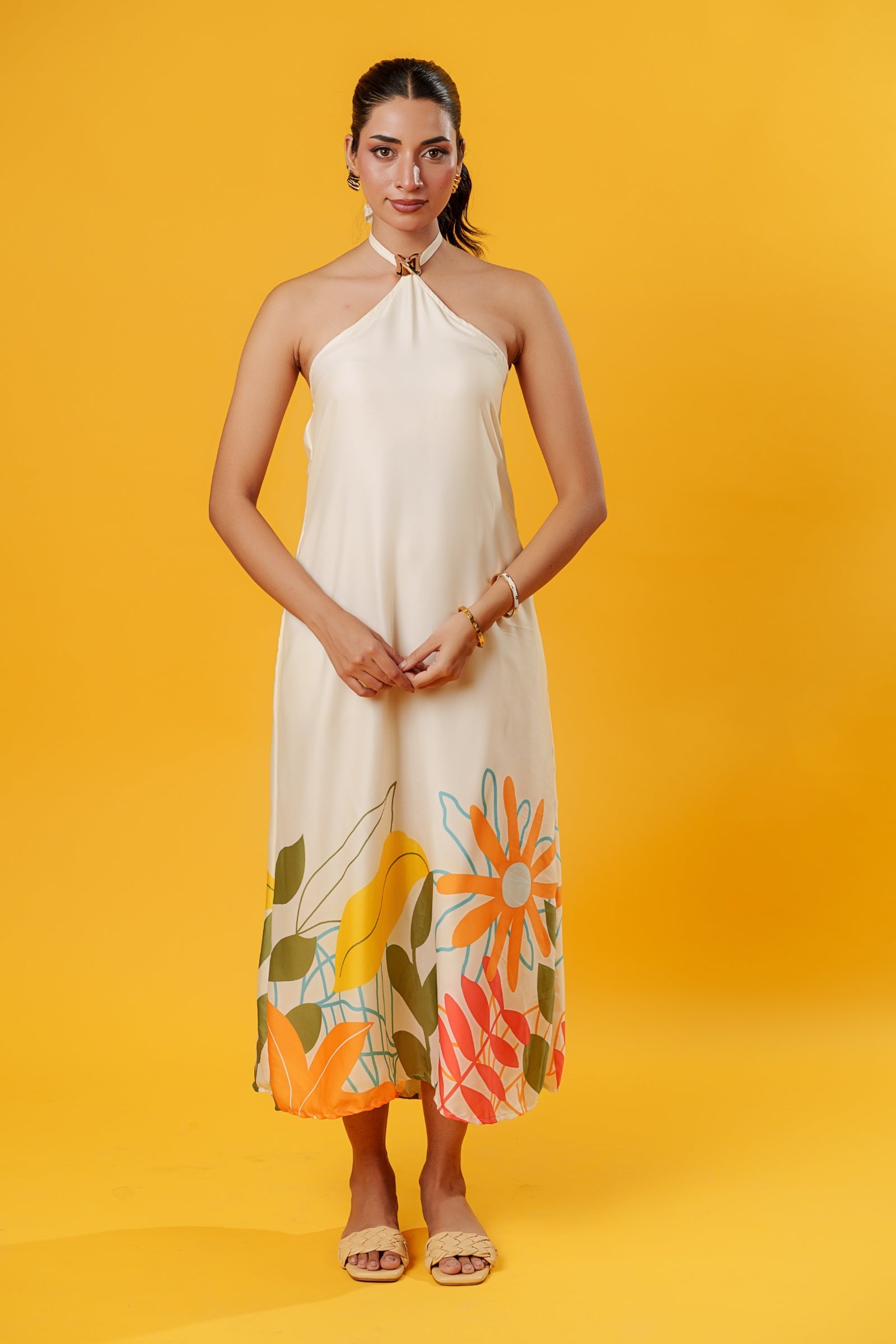Floral Riviera Midi Dress