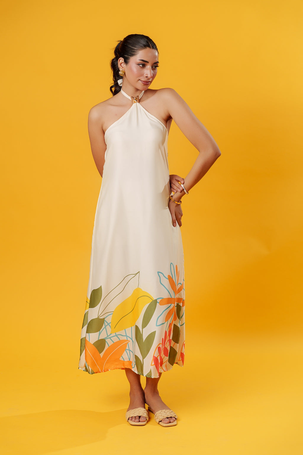 Floral Riviera Midi Dress