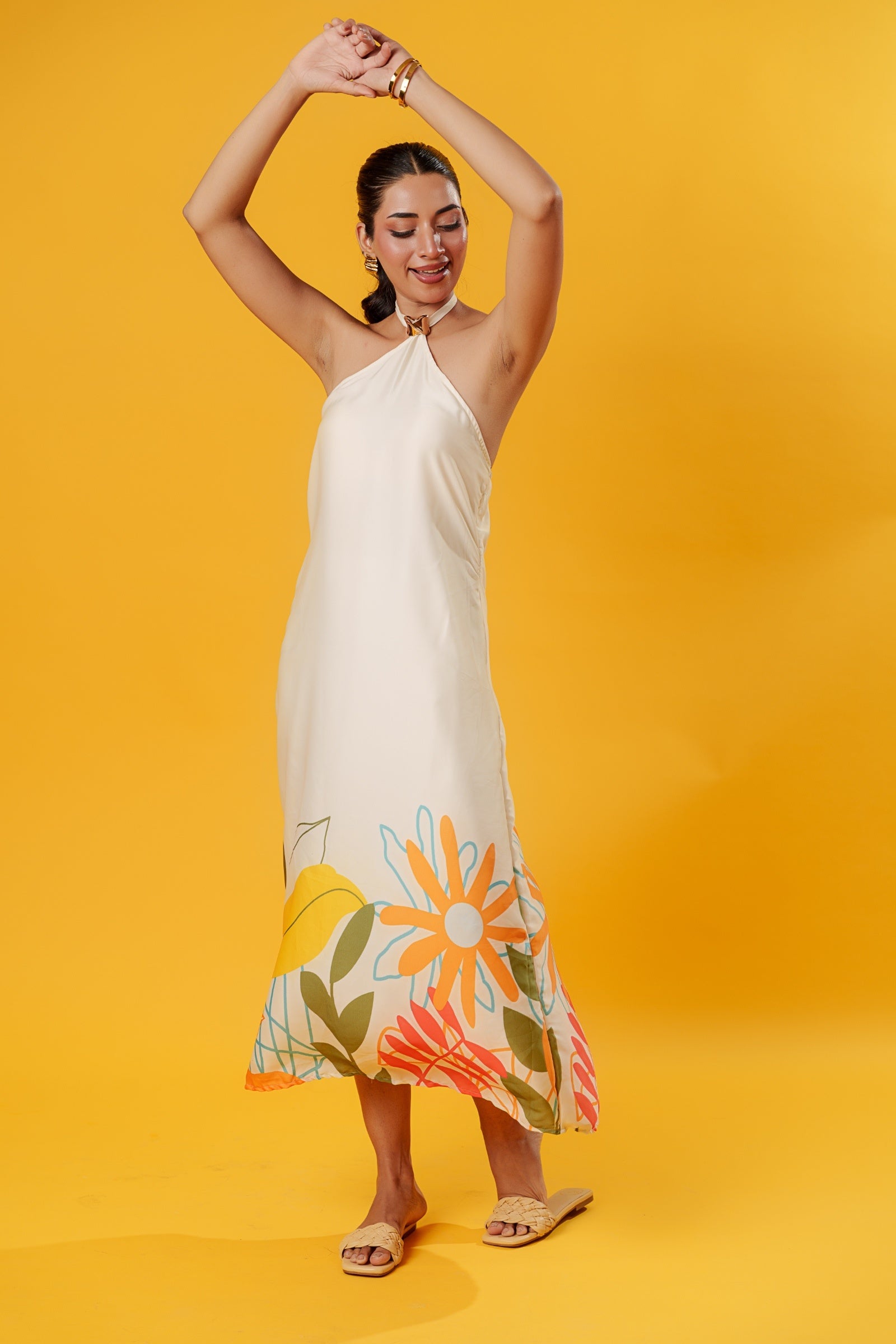 Floral Riviera Midi Dress