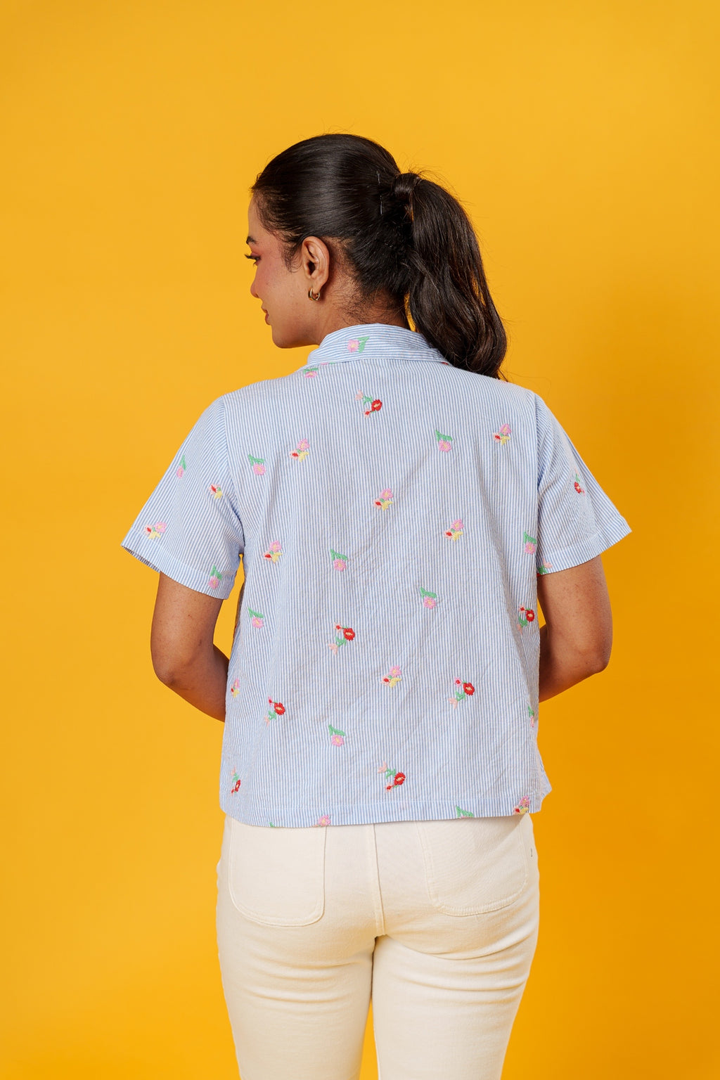 Bleu Petal Shirt