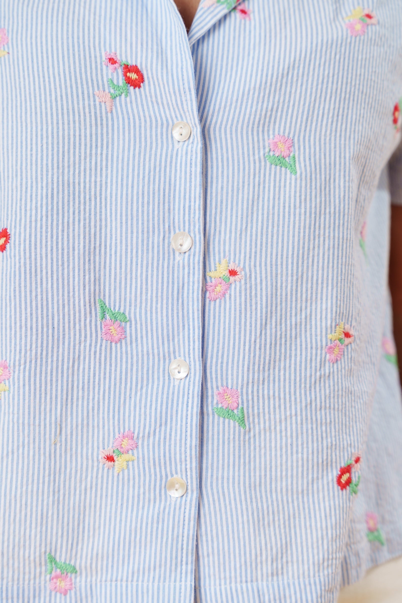 Bleu Petal Shirt