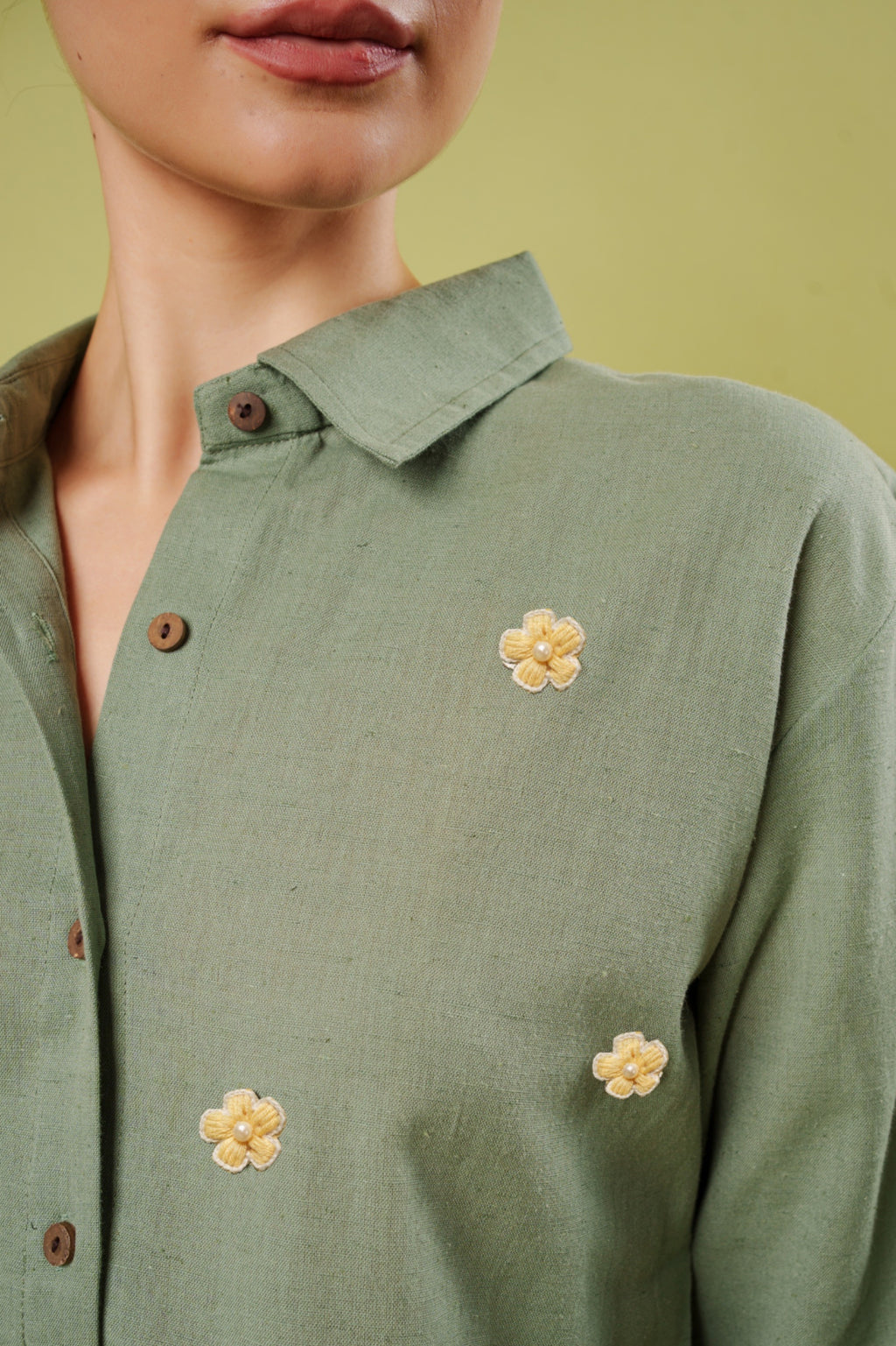 Flower child shirt (yellow)