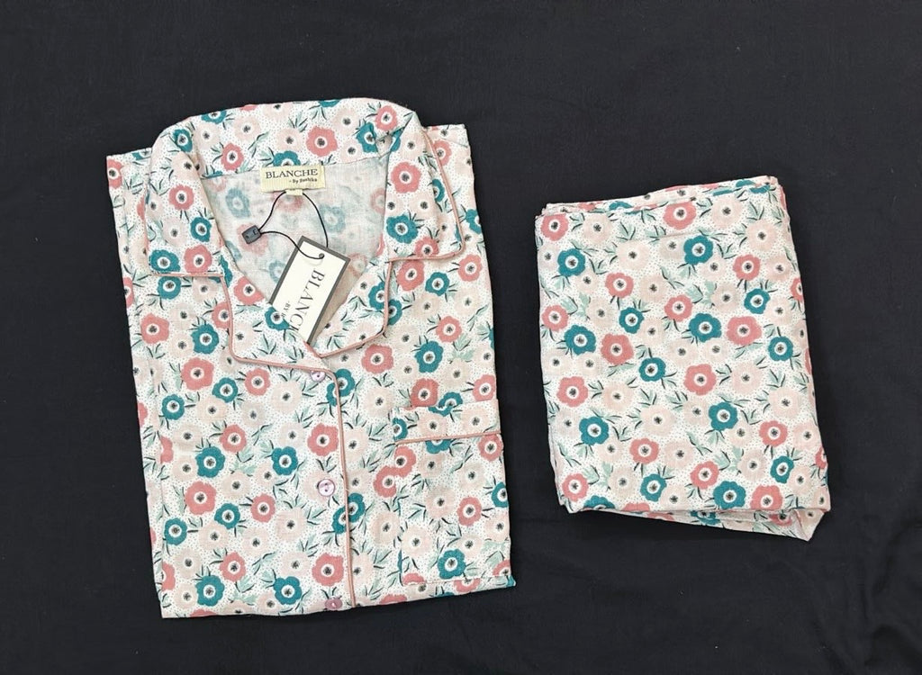 Petal Pop Notched Collar Set