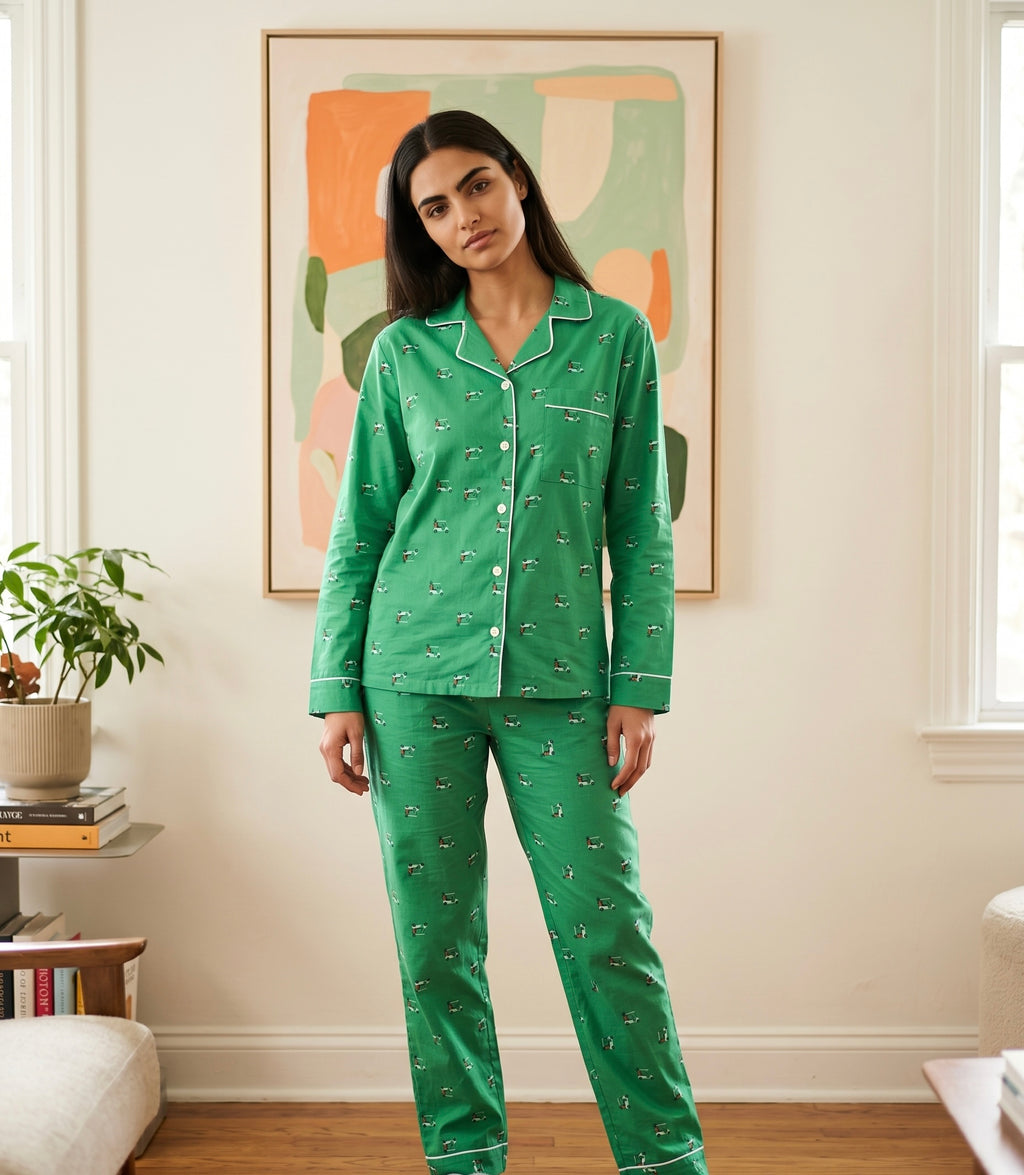 Fairway Dreams Notched Collar Set