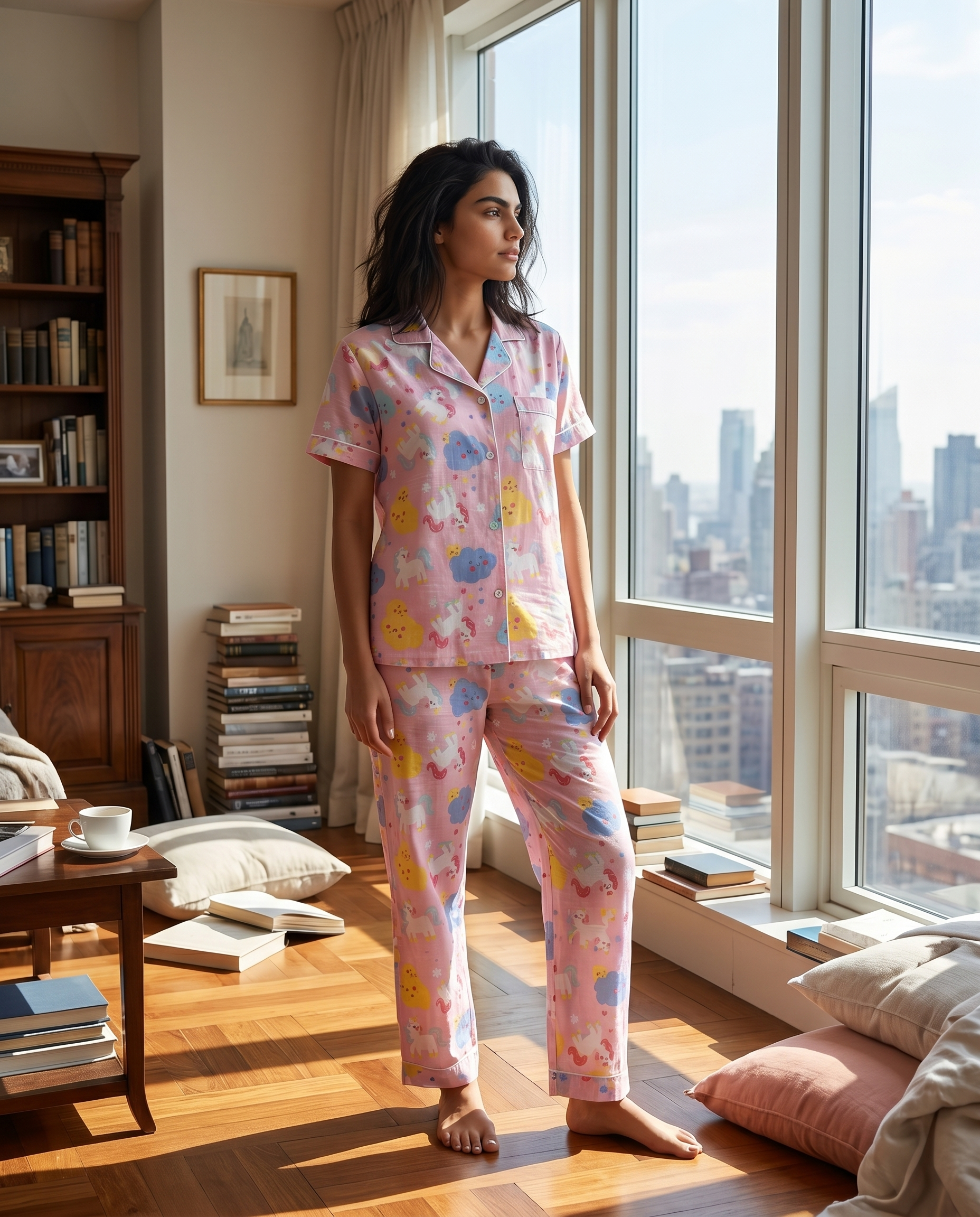 Dreamy Unicorn Notched Collar Set
